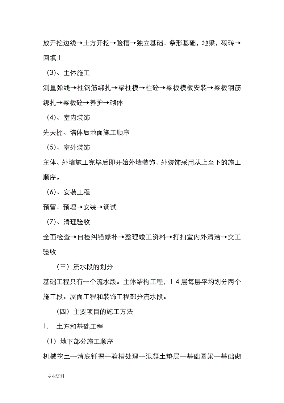 施工组织技术交底大全报告_第4页