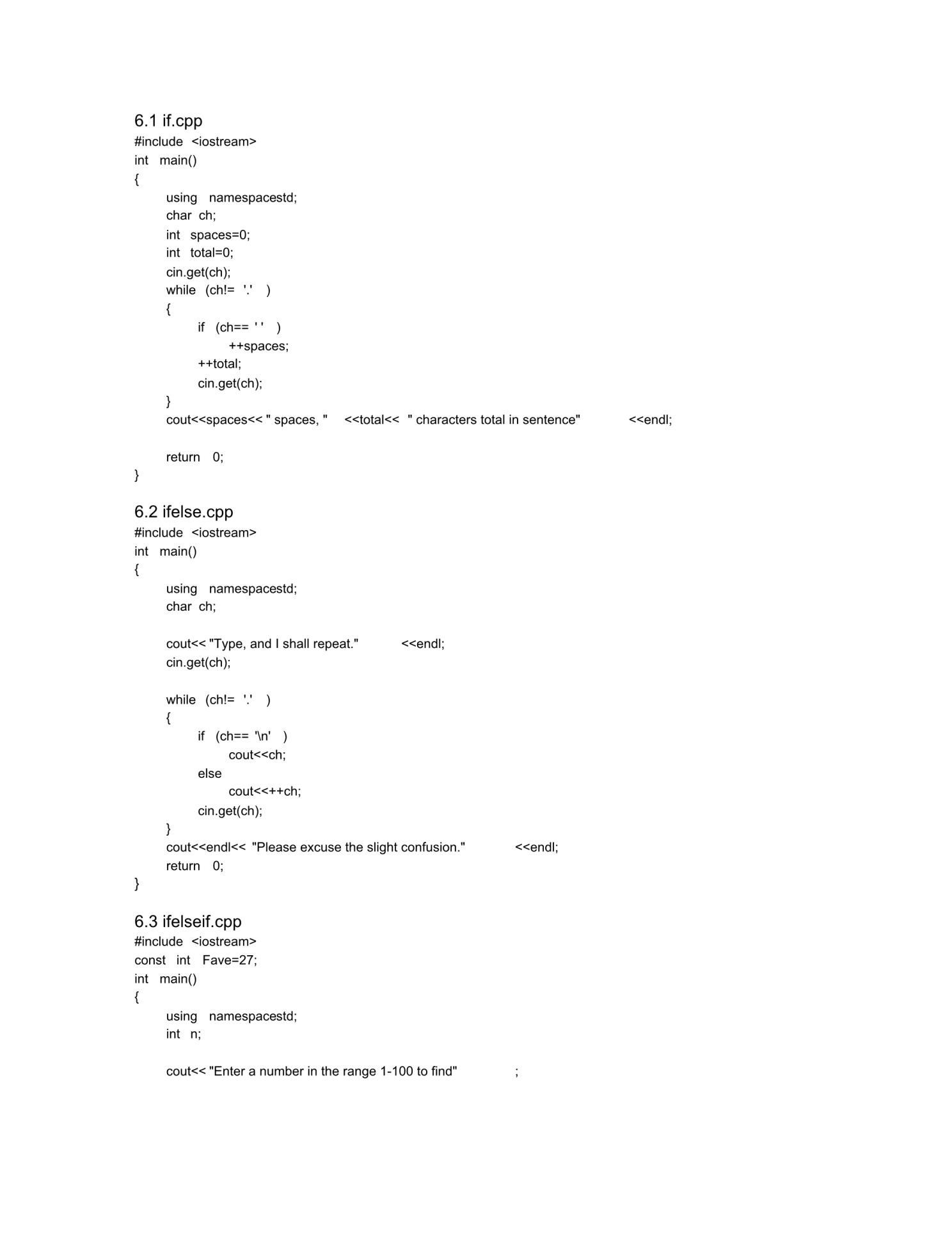 CPrimerPlus6第六章程序清单.pdf_第1页