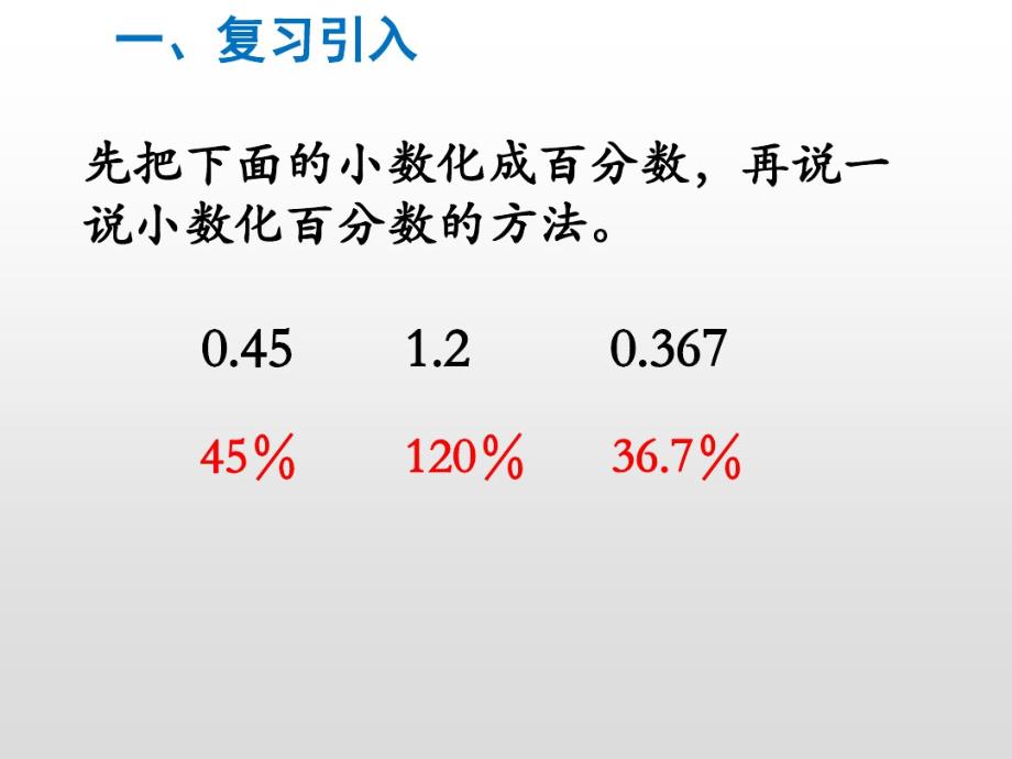 苏教版六年级上册数学第3课时百分数与分数的互化习题课件.pdf_第2页