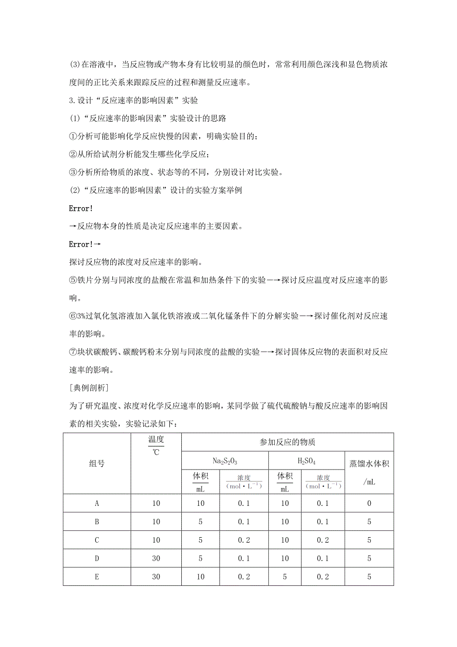 浙江专用高中化学专题4化学反应条件的控制课题一硫代硫酸钠与酸反应速率的影响学案苏教版选修6_第4页