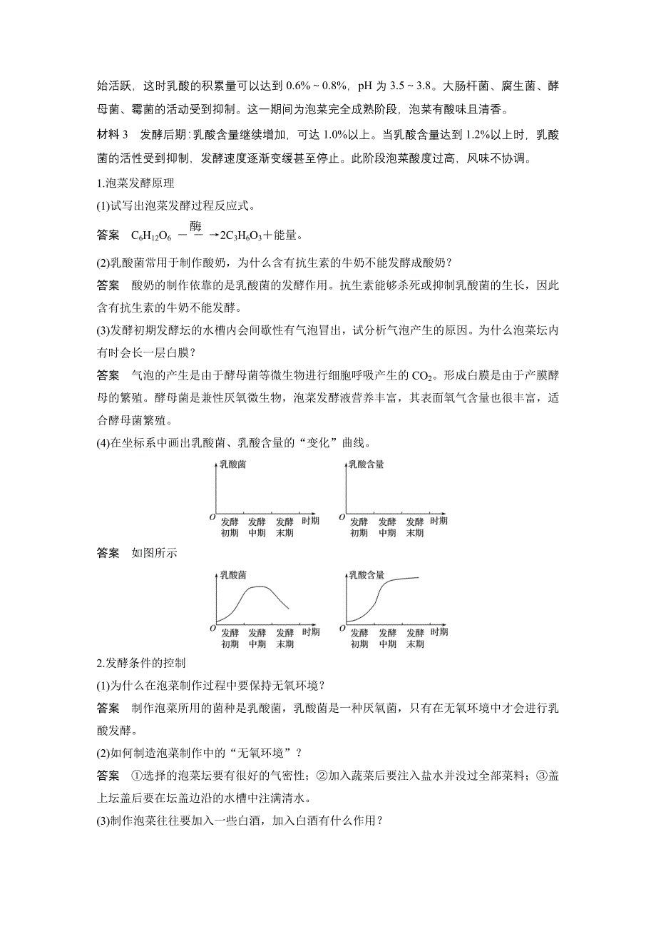 同步备课套餐之生物苏教版选修1讲义：第二章 第6课时_第2页