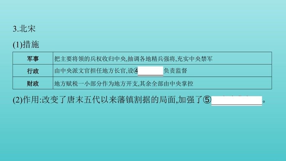 （湘教考苑）高考历史大一轮复习第2讲汉到元政治制度的演变及明清君主专制的加强课件_第5页