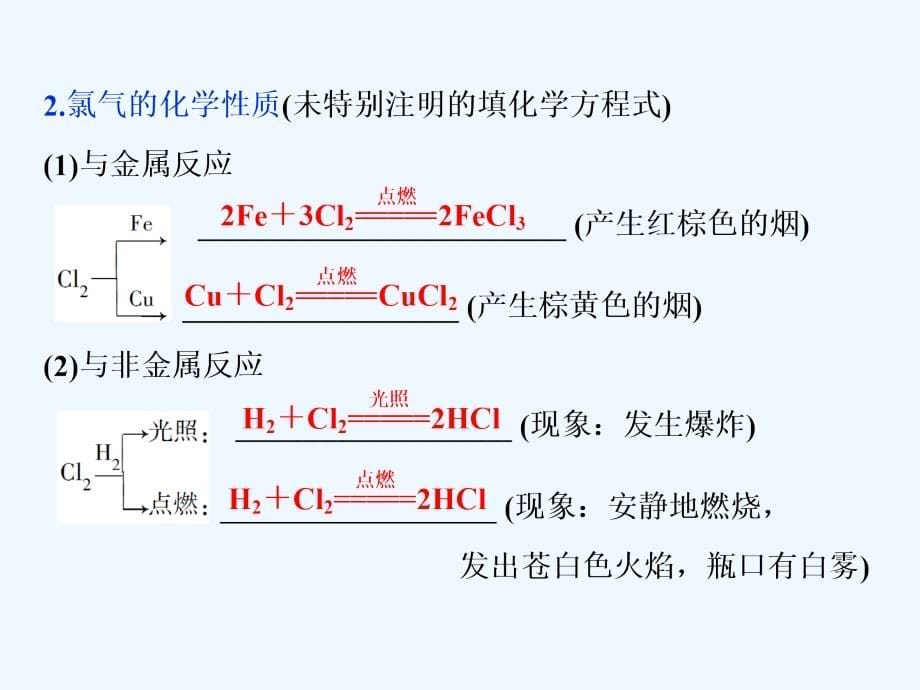 通用版高考化学大一轮复习第4章非金属及其重要化合物第14讲富集在海水中的元素__氯课件新人教版_第5页