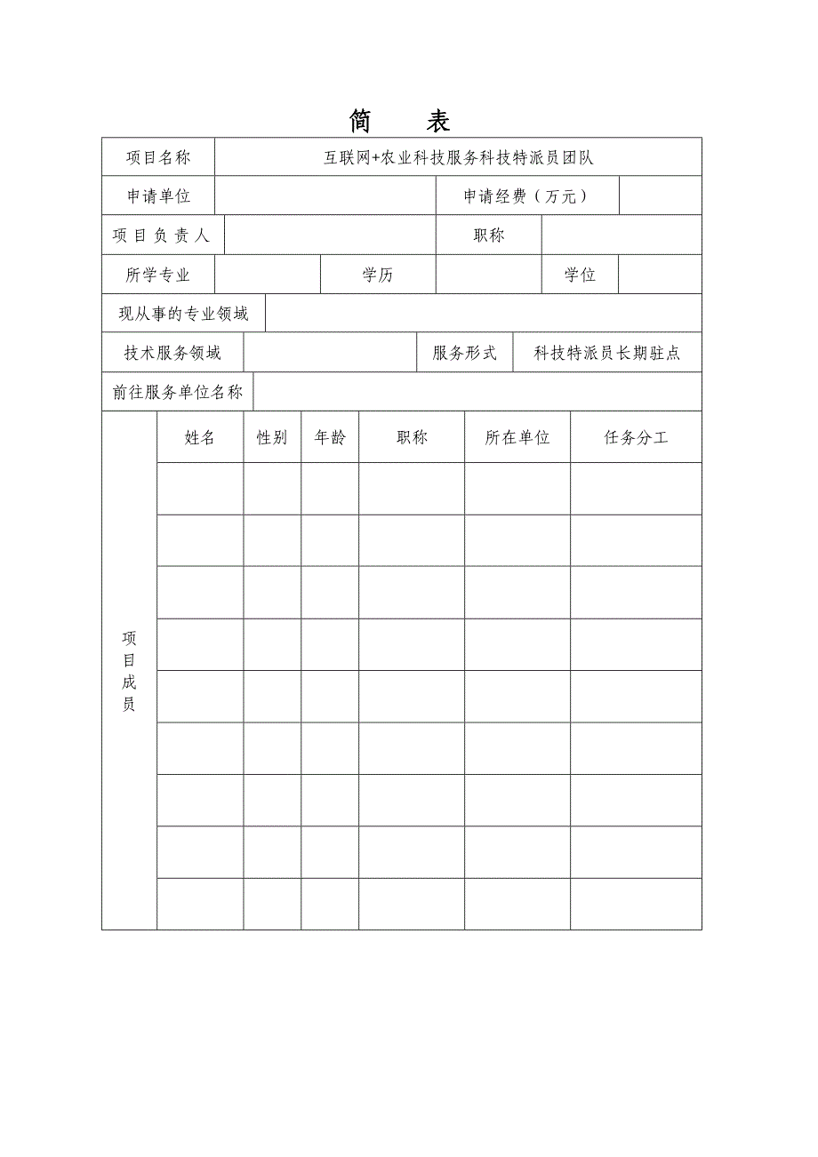 互联网+农业科技服务科技特派员团队_第2页
