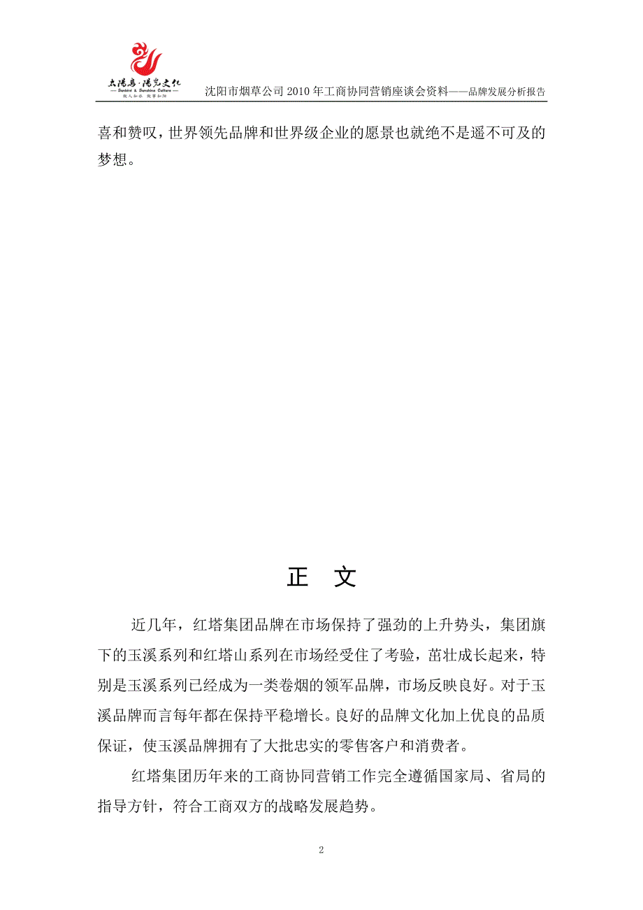 （品牌管理）年红塔集团品牌分析报告_第2页