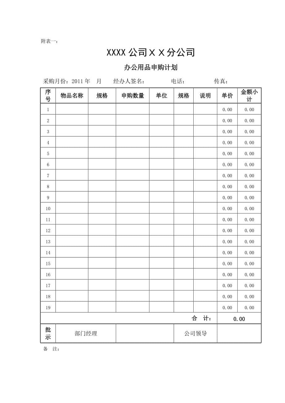 （管理制度）日常办公用品管理办法_第5页