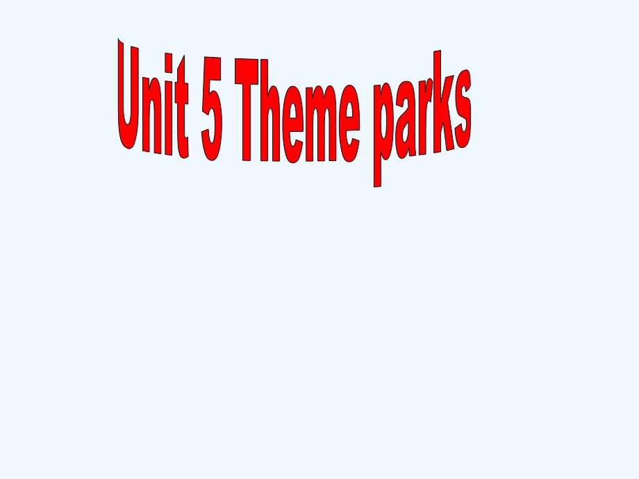 人教课标高一英语必修4教学课件：Unit 5 Theme parks Workbook Listening_第2页