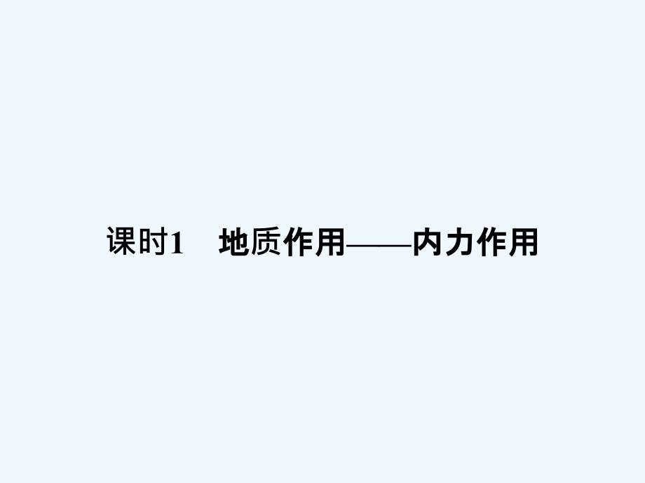 《课堂讲义》高一地理中图版必修一课件：2-3-1地质作用——内力作用_第2页