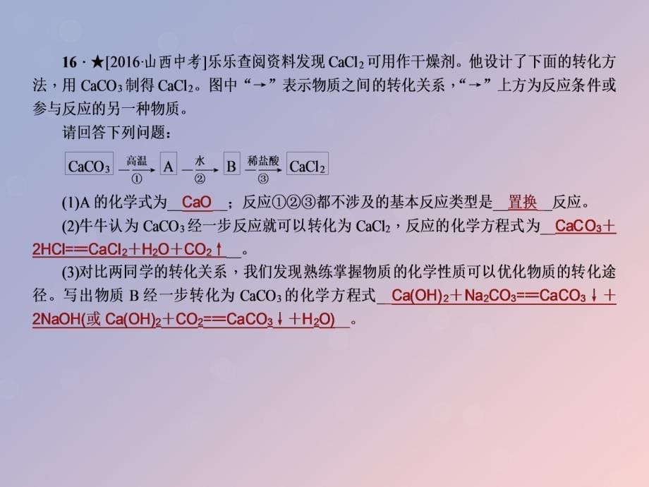 （安徽专版）九年级化学重点题目精讲第十一单元盐化肥课件（新版）新人教版_第5页