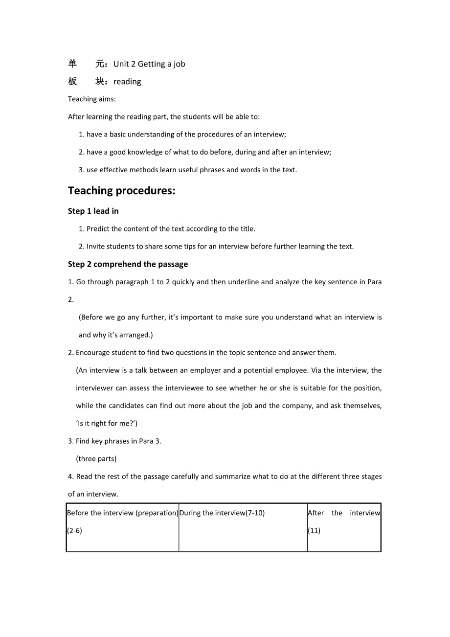 江苏省盐城市石化中学牛津译林版高中英语选修十一教案：Unit2Reading_第1页