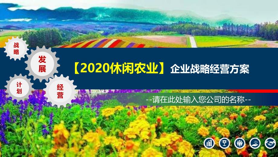 2020休闲农业企业战略经营方案_第1页