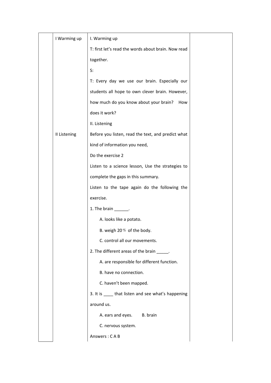 安徽省长丰县实验高级中学高中英语北师大版选修七教案：Unit21.Lesson2_第2页