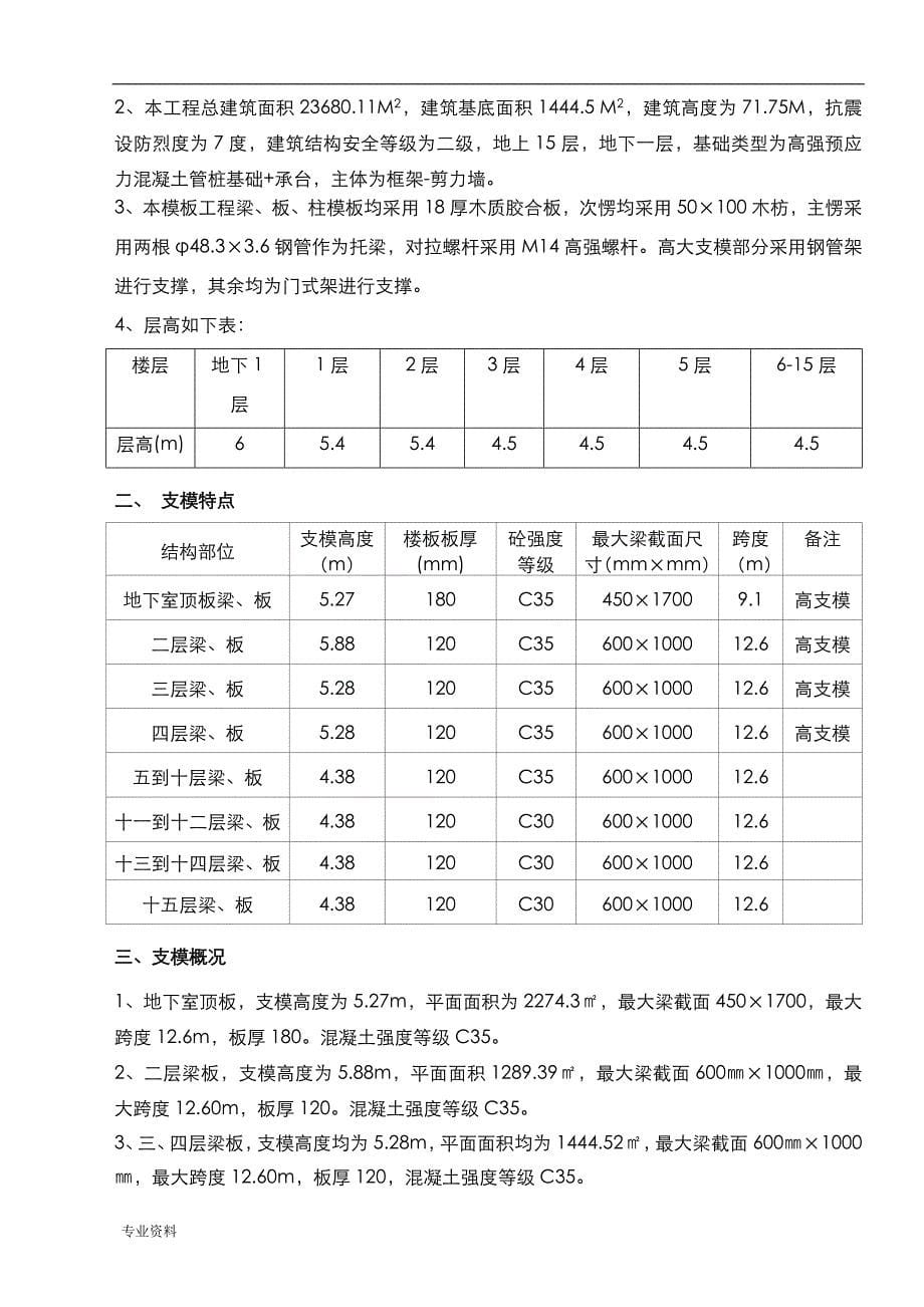 证通电子产业园(二期)模板专项施工设计方案_第5页