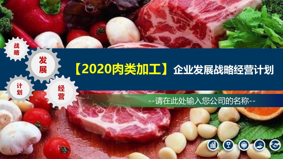2020肉类加工企业战略经营方案_第1页