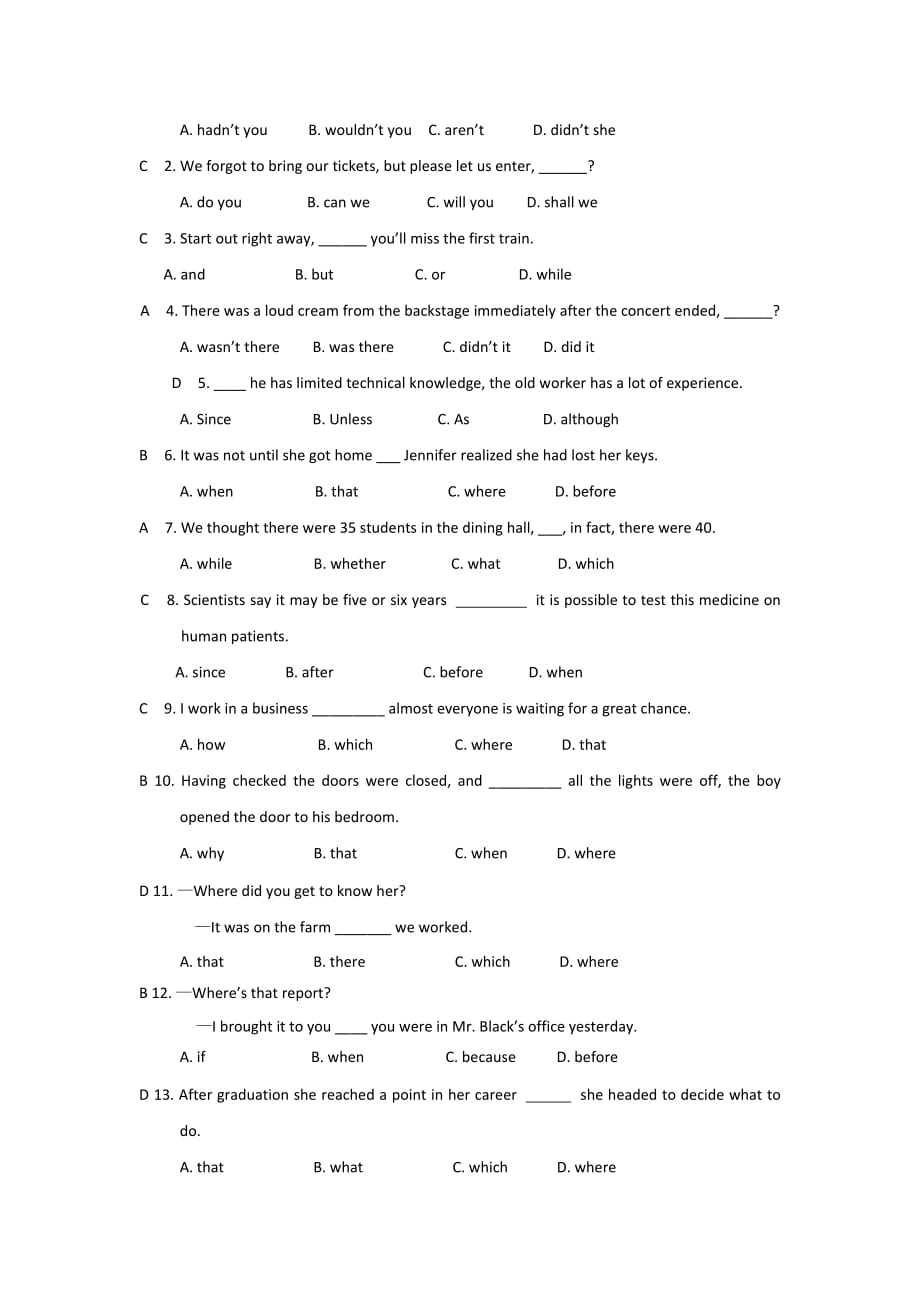 译林牛津版高中英语选修9教案：U4 Grammar and usage 6-9_第3页