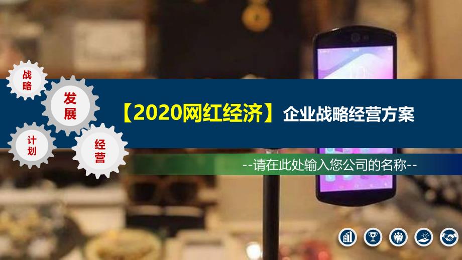 2020网红经济企业战略经营方案_第1页