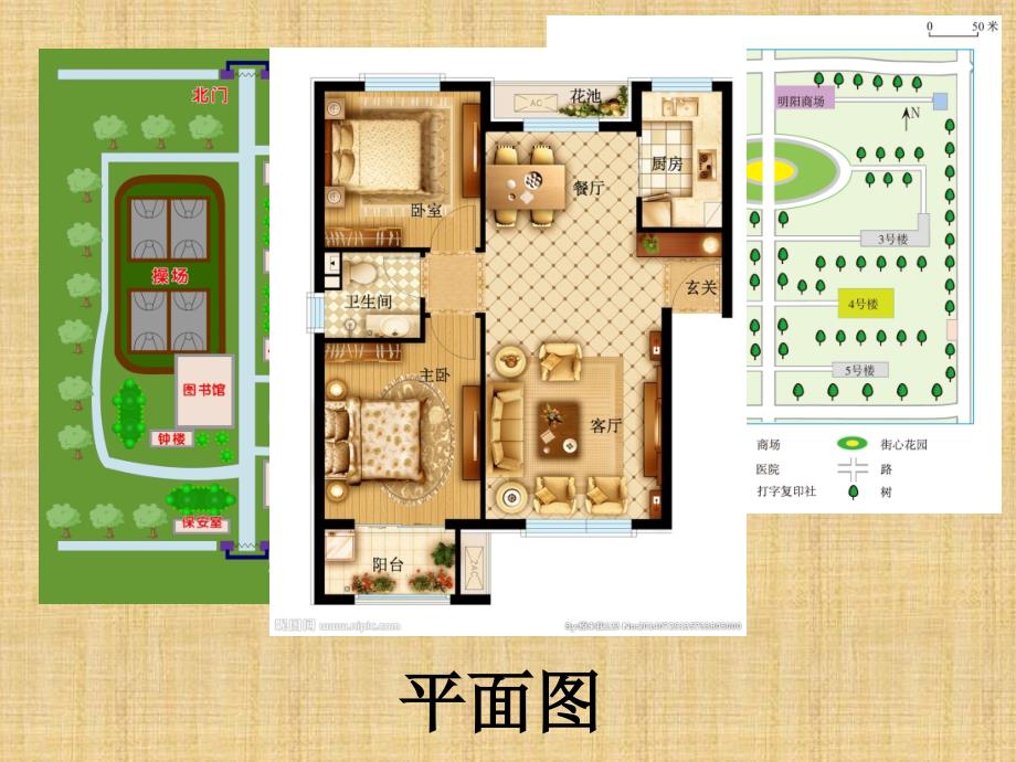 精编制作地图三要素PPT课件_第1页