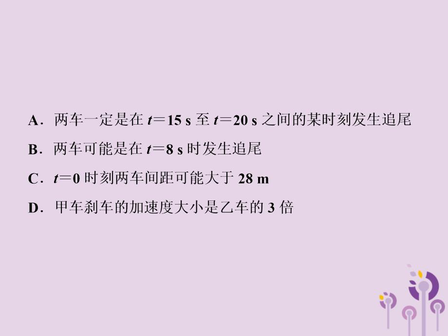 （江苏专用）高考物理大一轮复习第一章运动的描述匀变速直线运动的研究章末热点集训课件_第3页