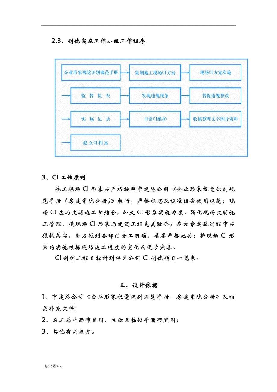 CI策划实施计划方案(模板)_第5页