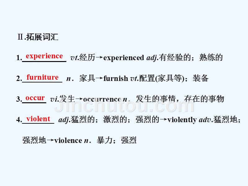 高中外研版英语必修三课件：Module 3 Section Ⅱ Introduction &ampamp;amp； Reading — Language Points_第3页