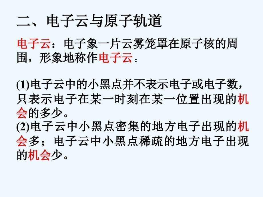 江苏省包场高级中学高中化学选修3 1.1原子结构（第二课时）课件_第5页