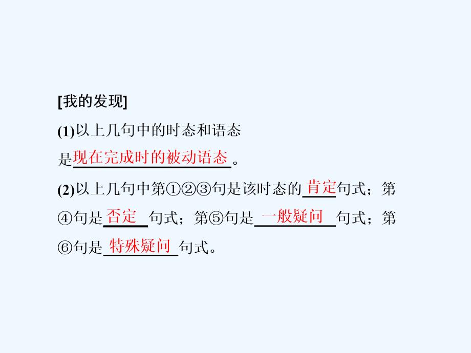 高中英语人教版必修二课件：Unit 3 Computers Section Ⅲ Grammar— 现在完成时的被动语态_第3页