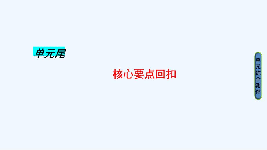 高中英语（牛津译林版选修十一）同步课件：Unit 4 核心要点回扣_第1页