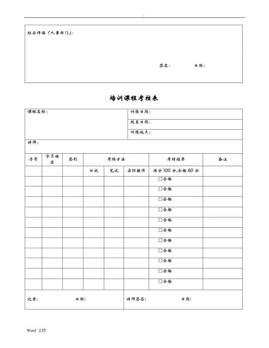 全套企业培训体系建设方案设计_第5页