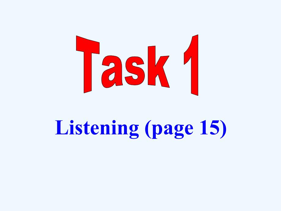 广东省中山市高中英语必修五教学课件：Unit 2 Task 1_第3页