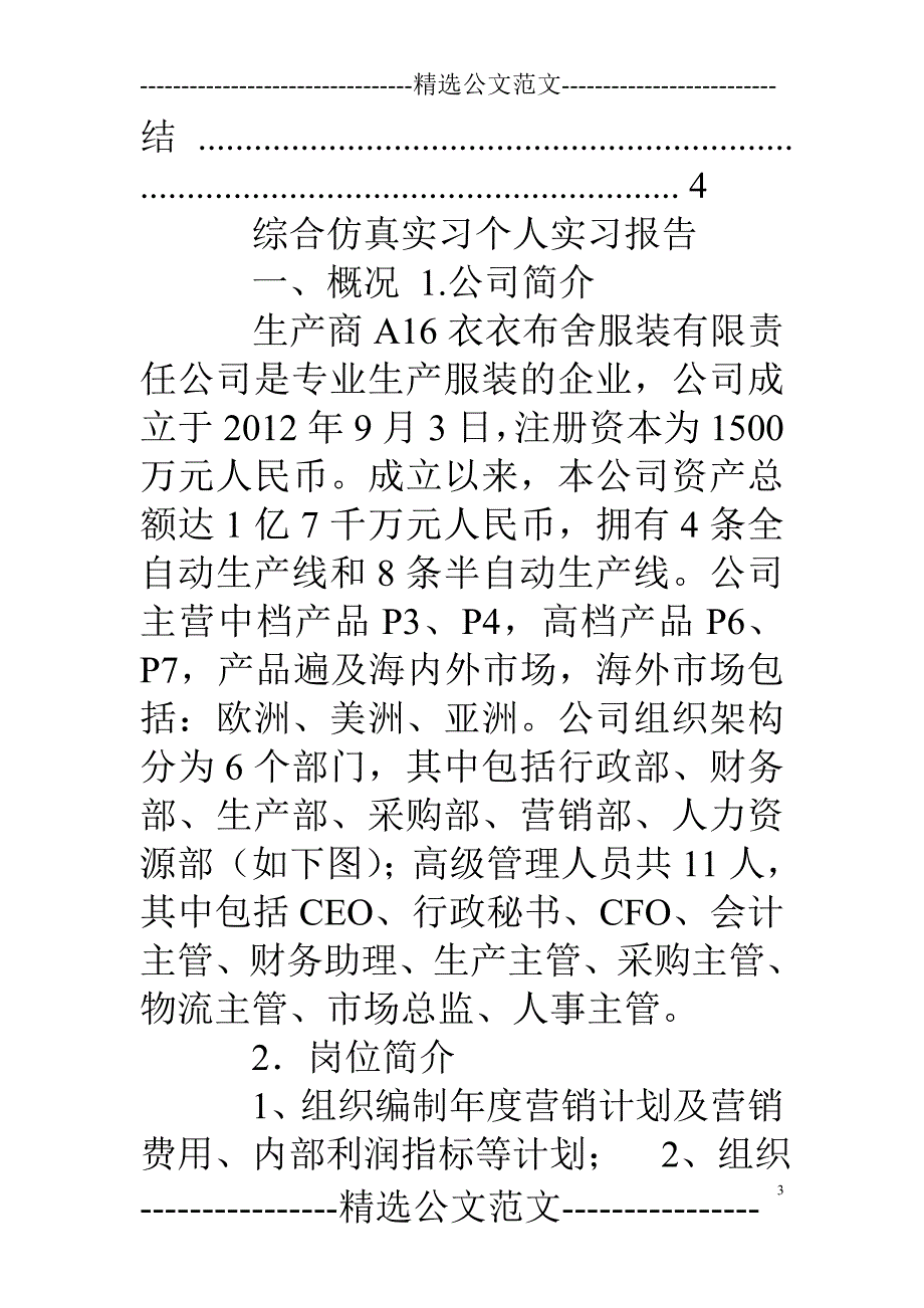 个人仿真实习报告_第3页