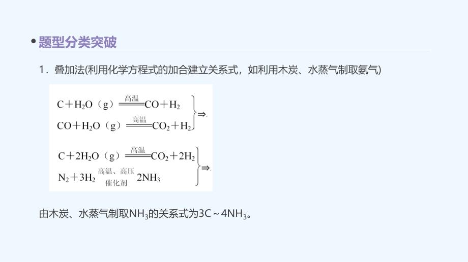 高考化学一轮复习课件专题提升一 物质的量在化学方程式计算中的应用 （共22张PPT）_第2页