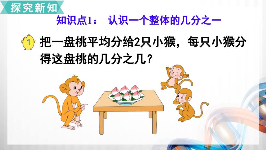 苏教版小学三年级数学下册7.1《认识几分之一》课件_第3页