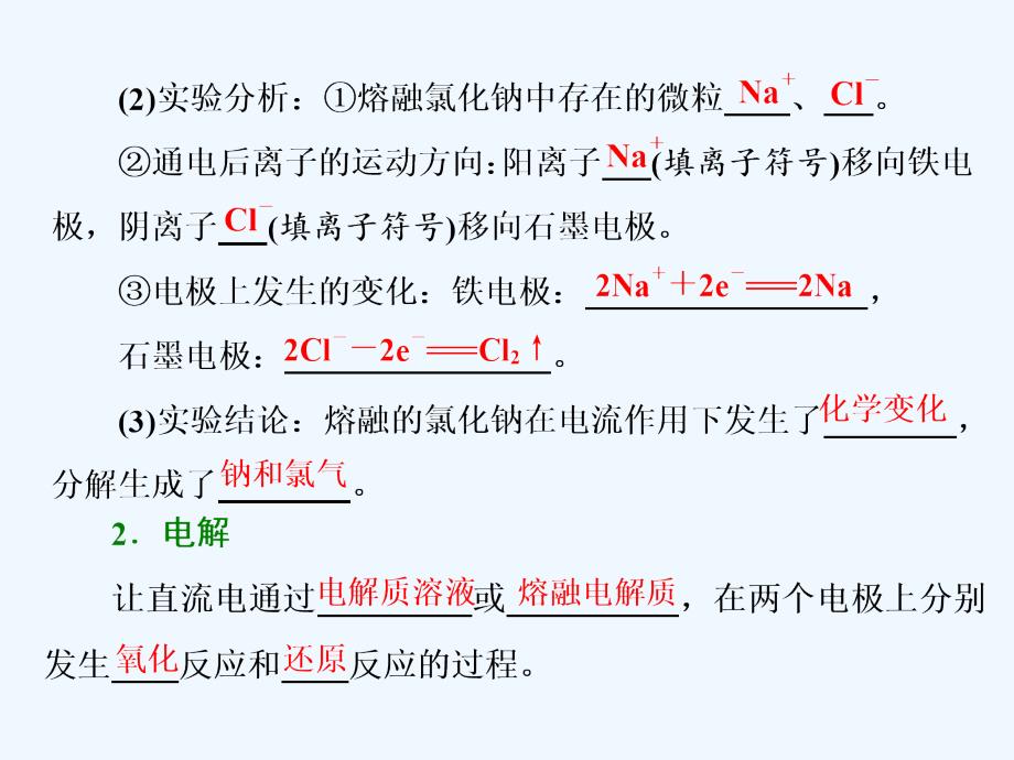 高中化学鲁科版选修4课件：第1章 第2节 第1课时　电解的原理_第4页