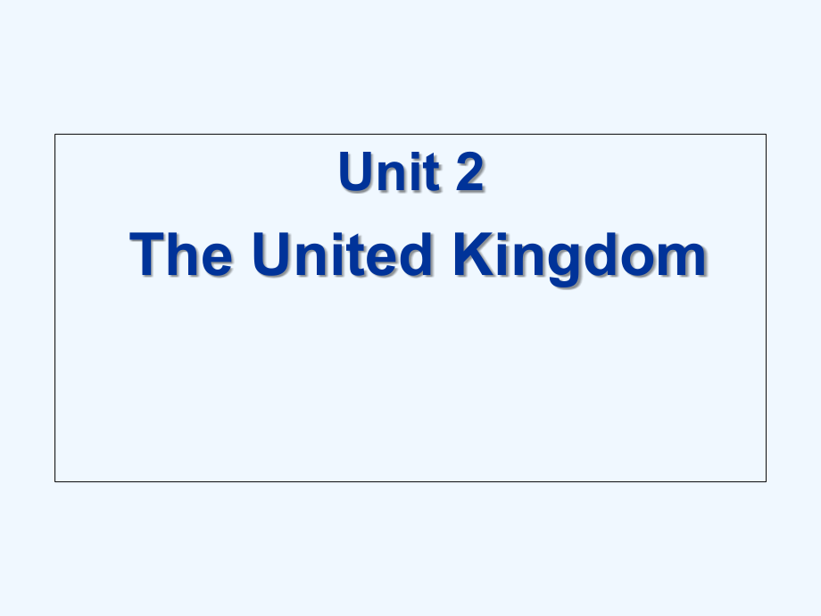 广东省中山市高中英语必修5 课件：Unit 2 The United Kingdom Language points_第1页