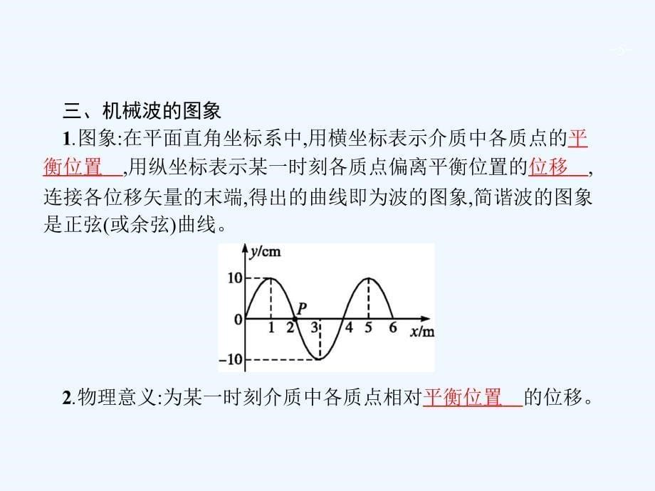 高考物理课标版一轮复习课件：14.2第十四章 机械振动和机械波（选修3-4）_第5页