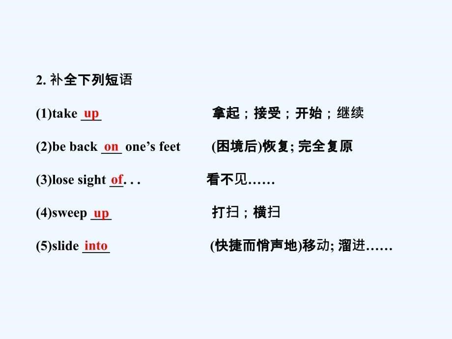 重庆市高中英语必修五课件Unit3 知识点_第5页