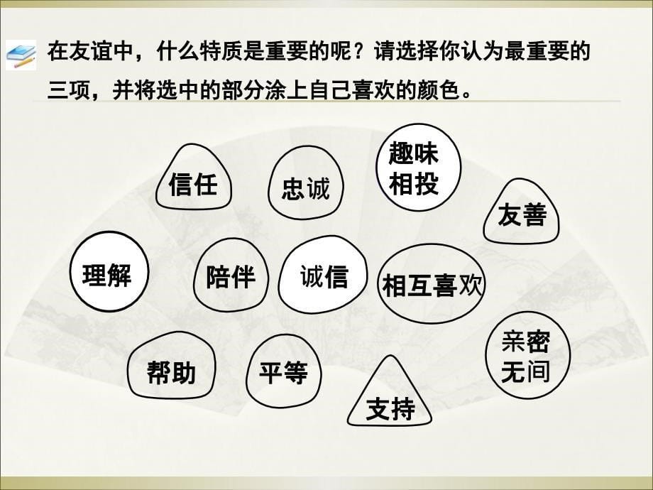 人教版《道德与法治》七年级上册课件：42深深浅浅话友谊(共23张)_第5页