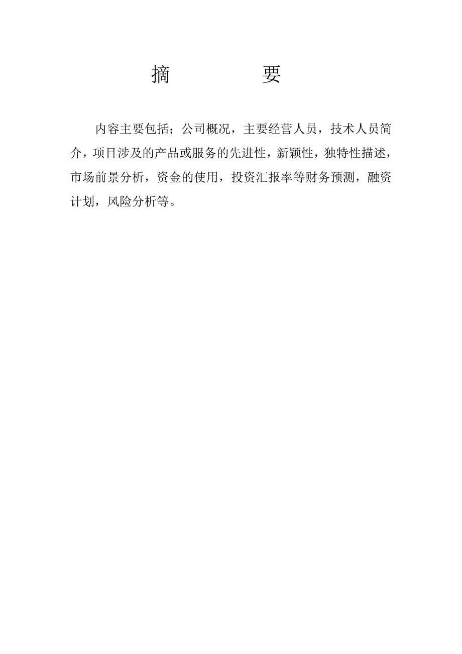 （商业计划书）上海戈壁信息科技有限公司商业计划书_第5页