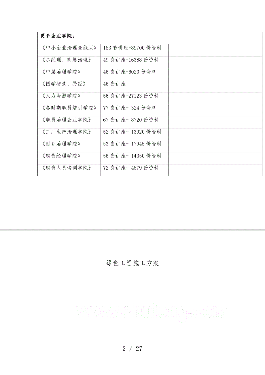 浅析绿色工程施工预案_第2页