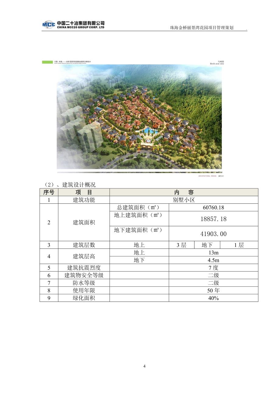 【精编】某花园项目工程项目管理策划方案_第4页