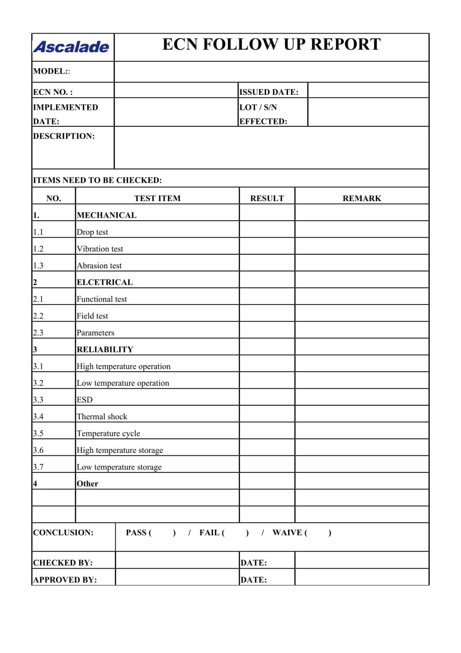 电子公司Form1质量表格1_第1页