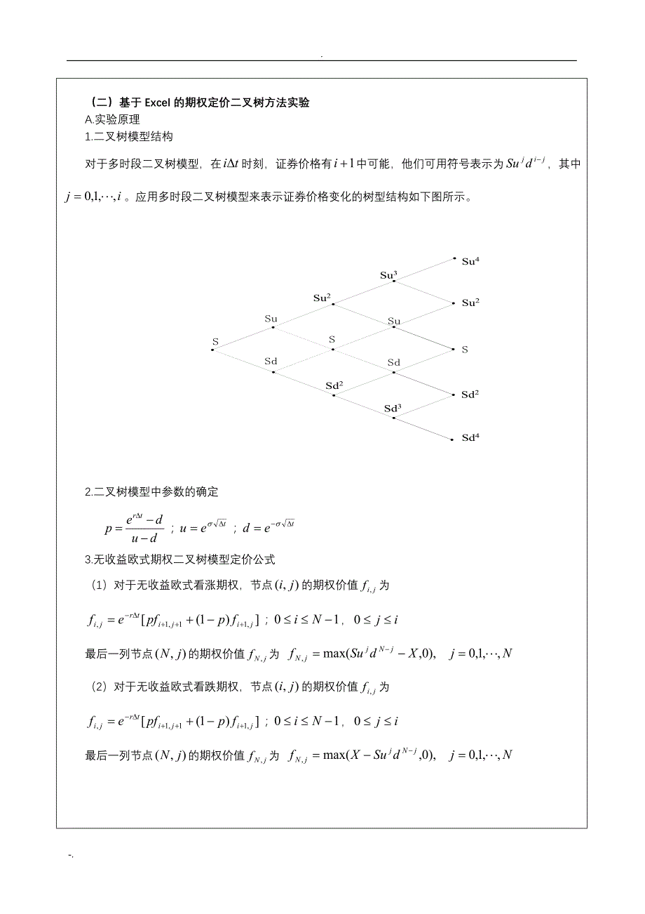 期权定价实验报告(E101613109黄冬璇)_第4页