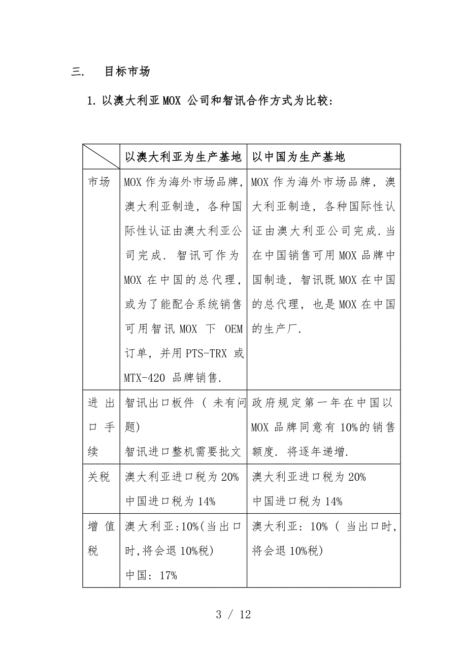 国际营销计划预案分析_第3页