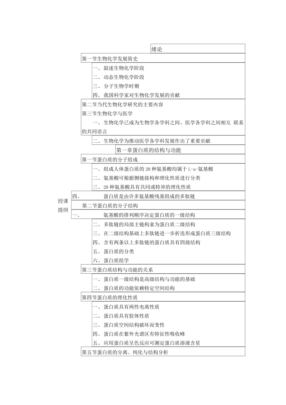 《生物化学》第版教案(完整).doc_第4页