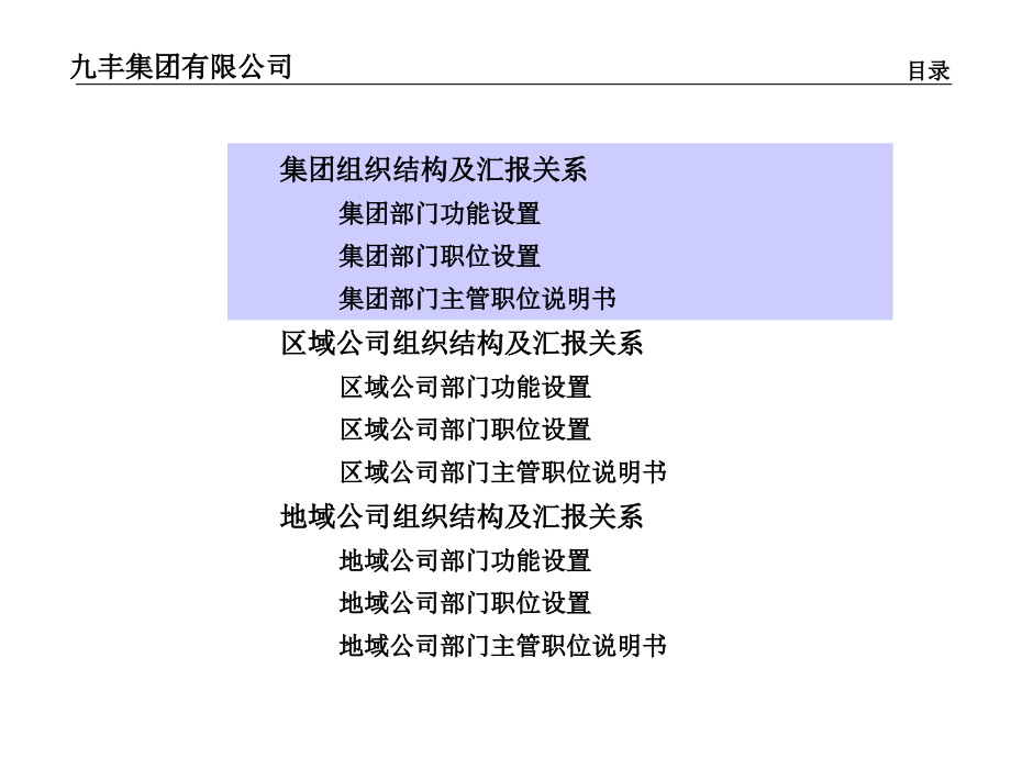 【新编】某公司组织结构功能设置职位说明书_第2页