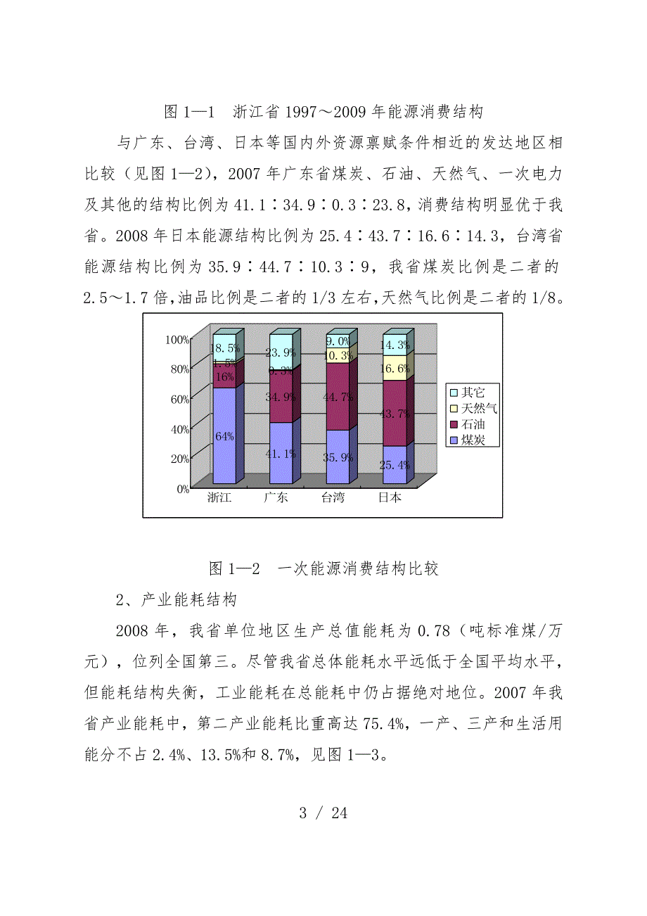 浙江省能源结构优化预案研究_第3页