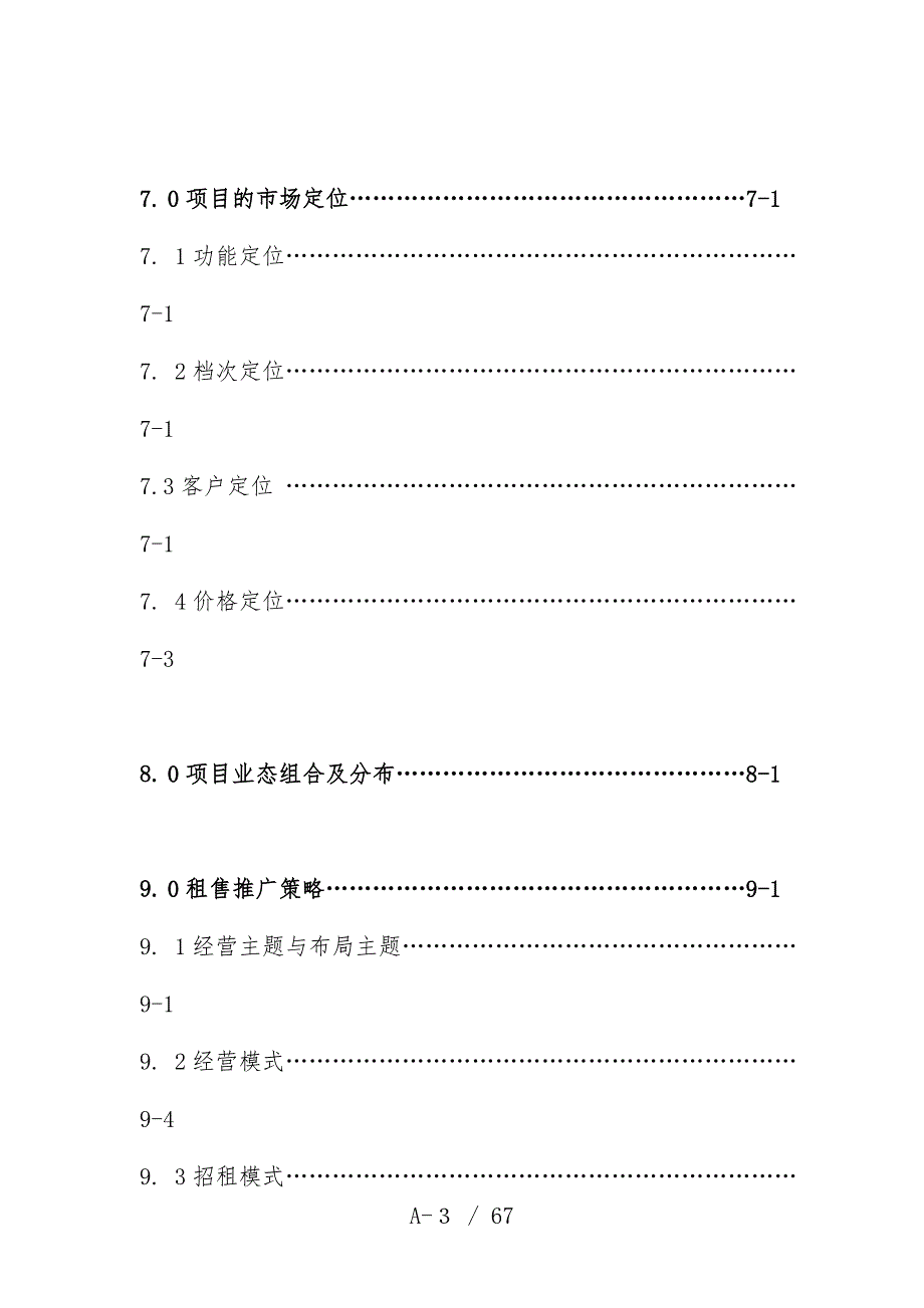 时代广场商场营销规划报告_第3页