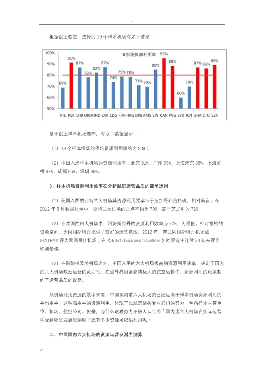 世界主要机场时刻运营数据简要分析_第3页