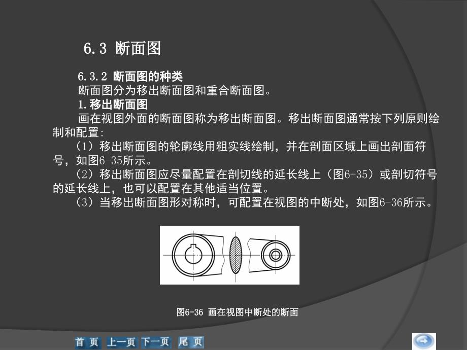 移出断面图和重合断面图的绘制方法及标注方法ppt课件.ppt_第4页