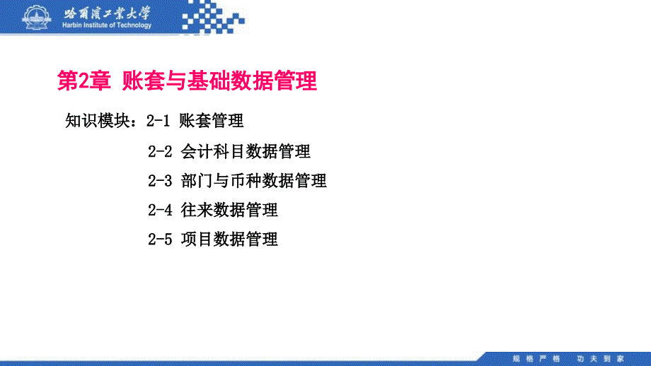 会计信息系统教学全套课件第三版 艾文国 025 211账套字典_第1页